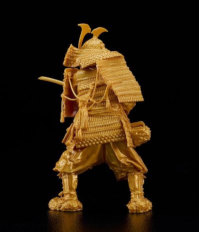 PLAMAX 镰仓时代的盔甲武士 黄金之装 金色版/白银之装 银色版/赤铜之装 铜色版