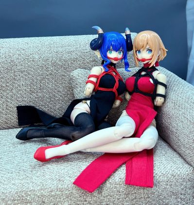 6寸 半包胶女素体