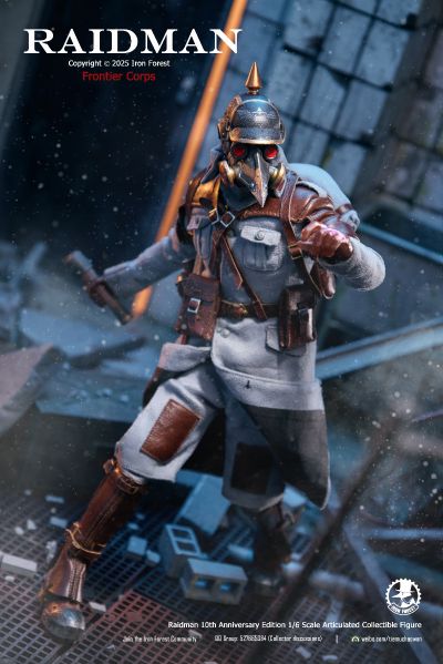 突击者十周年纪念款 边疆系列：新欧洲同盟野战军突击者 1/6可动兵人