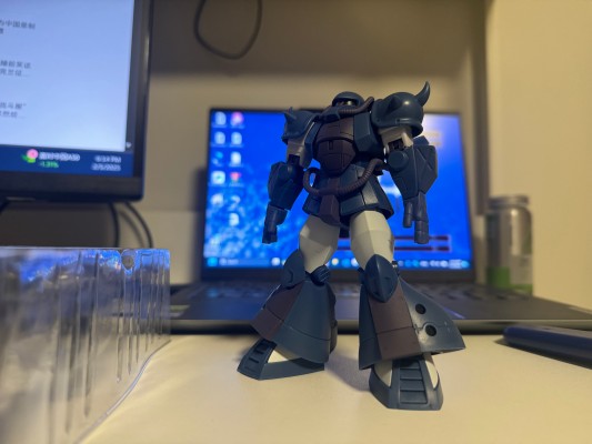 ROBOT魂＜机动战士系列＞ MS-07H 老虎试飞型 查布罗基地样式 剧中版