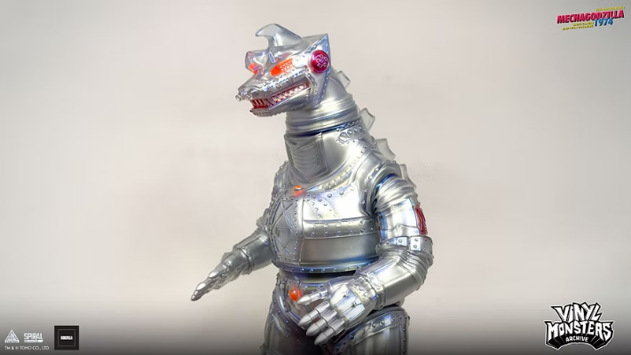 机械哥斯拉1974 - 怪兽画布 第二期涂装