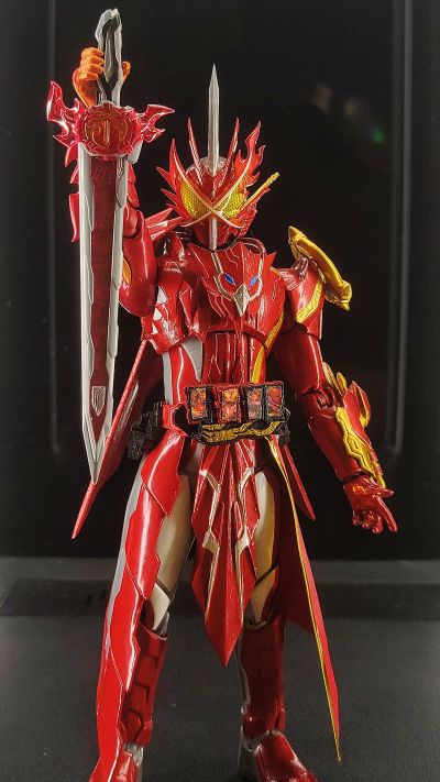 一番赏 S.H.Figuarts  假面骑士 A奖  假面骑士圣刃 勇气之龙 透明红