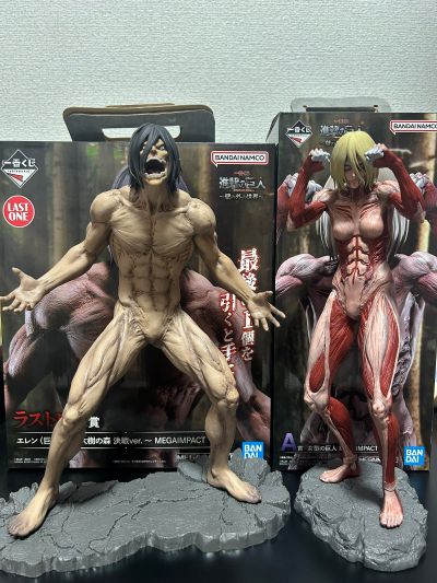 一番赏 进击的巨人 ～墙外的世界～ A奖 女巨人 MEGAIMPACT