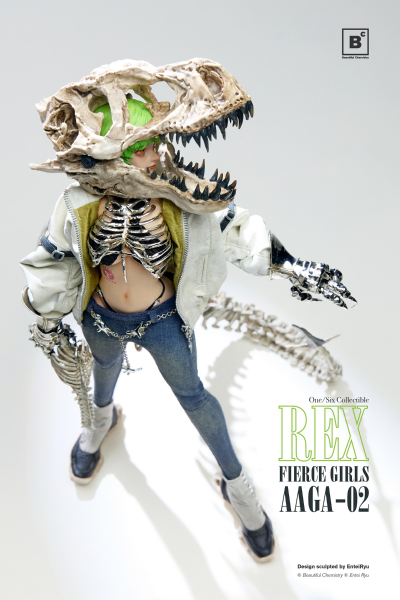 凶猛少女系列 BONEGIRL 1/6可动人偶 雇佣枪兵 雷克斯