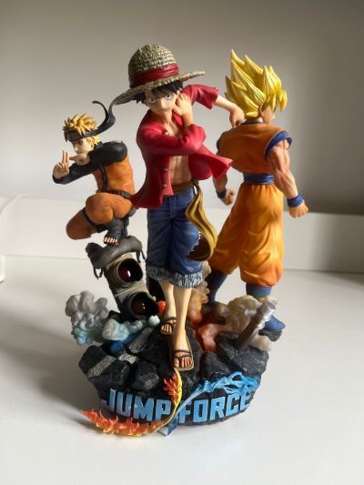 ジオラマ Jump Force 漩涡鸣人&孙 悟空 超级赛亚人&モンキー･D･路飞 
