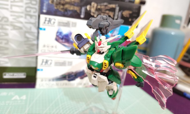 HGBF 1/144 高达创战者 XXXG-01WF凤凰飞翼高达