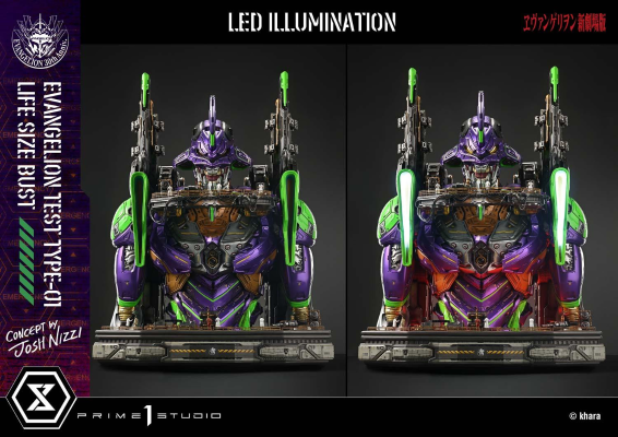 新世纪福音战士新剧场版 泛用人形决战兵器人造人 EVA初号机 胸像