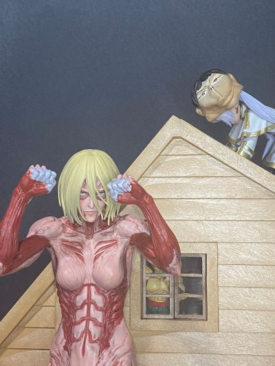 一番赏 进击的巨人 ～墙外的世界～ A奖 女巨人 MEGAIMPACT