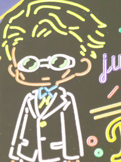 咒术回战 霓虹灯线条 亚克力挂件