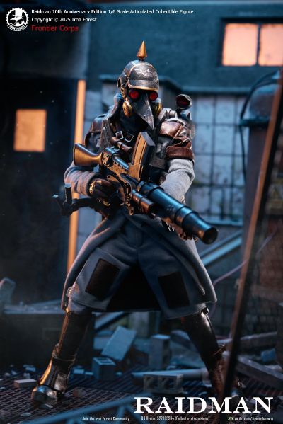 突击者十周年纪念款 边疆系列：新欧洲同盟野战军突击者 1/6可动兵人