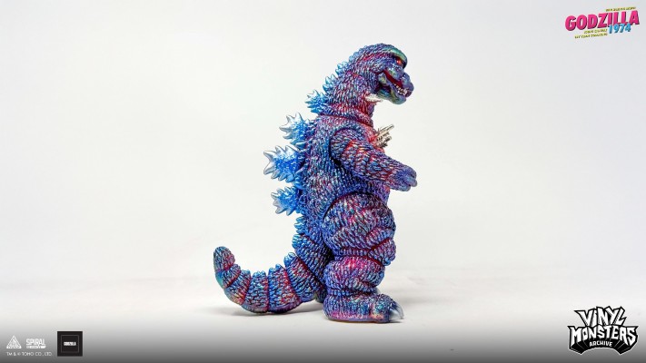 哥斯拉1974 - 怪兽画布 首期涂装