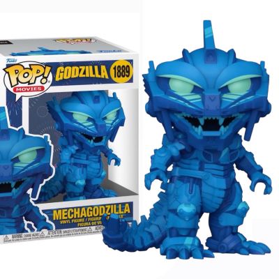Funko Pop！高级版：机械哥斯拉 - 复古未来主义机械哥斯拉/三式机龙