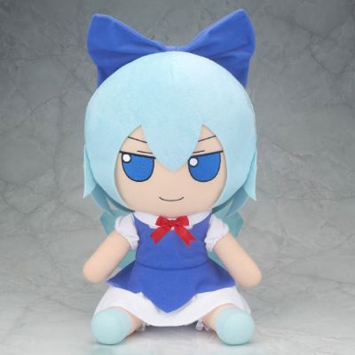 东方Project 布偶系列 琪露诺 毛绒绒琪露诺。（中尺寸）