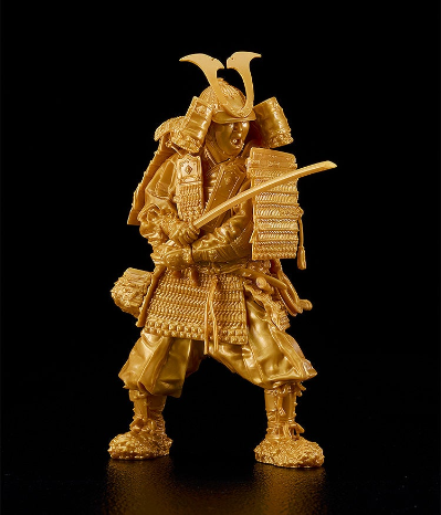 PLAMAX 镰仓时代的盔甲武士 黄金之装 金色版/白银之装 银色版/赤铜之装 铜色版