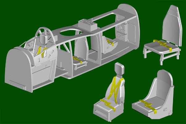 编号：05825 1/48 军用飞机系列 英国梭子鱼舰载机