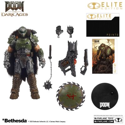 《毁灭：黑暗时代 毁灭者 7 英寸豪华版动作人偶》麦克法伦精英版 1 号