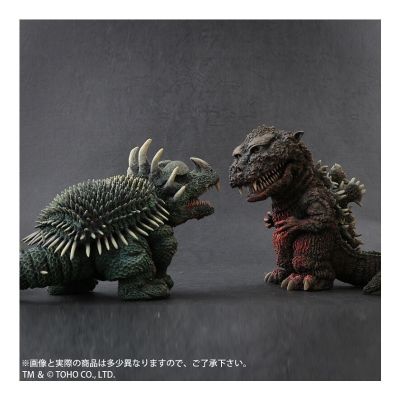 Q版拟真系列 哥斯拉（1955）&安吉拉斯（1955）全天然色版套装