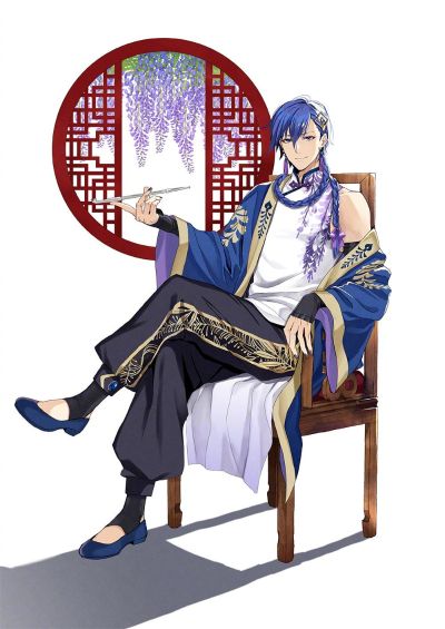 初音未来 x 良笑社 插画大赛 第5回 「中华风」 KAITO