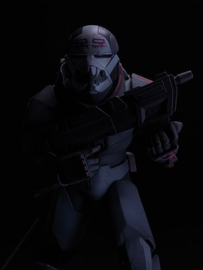 ARTFX 星球大战：异等小队 清障王 异等小队