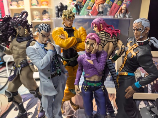 一番赏 JOJO的奇妙冒险 黄金之风 -暗杀小组- 最终大奖 维内佳・托比欧 MASTERLISE