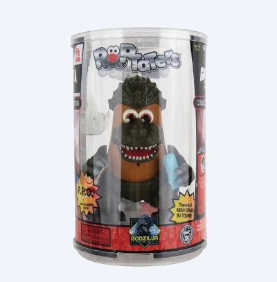 哥斯拉 爆豆土豆先生 4英寸人偶