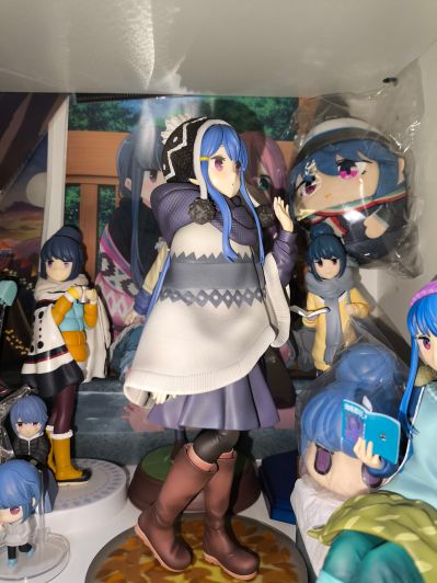 摇曳露营△ 志摩凛 四尾连湖营地