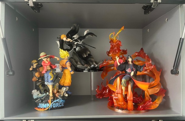 ジオラマ Jump Force 漩涡鸣人&孙 悟空 超级赛亚人&モンキー･D･路飞 