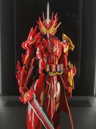 一番赏 S.H.Figuarts  假面骑士 A奖  假面骑士圣刃 勇气之龙 透明红