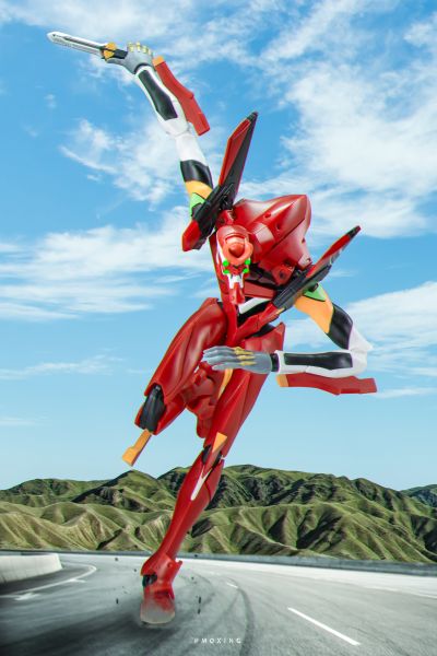 布鲁可超动积木人-传奇版-新世纪福音战士2号机