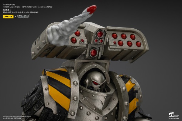 战锤：荷鲁斯之乱 钢铁勇士 配备火箭发射器的暴君攻城大师终结者