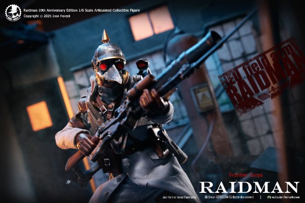 突击者十周年纪念款 边疆系列：新欧洲同盟野战军突击者 1/6可动兵人