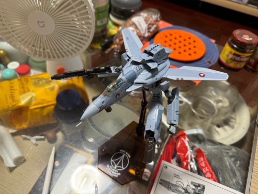 HI-METAL R 超时空要塞ZERO  VF-0A 凤凰(工藤真专用) ＋ QF-2200D-B 幽灵