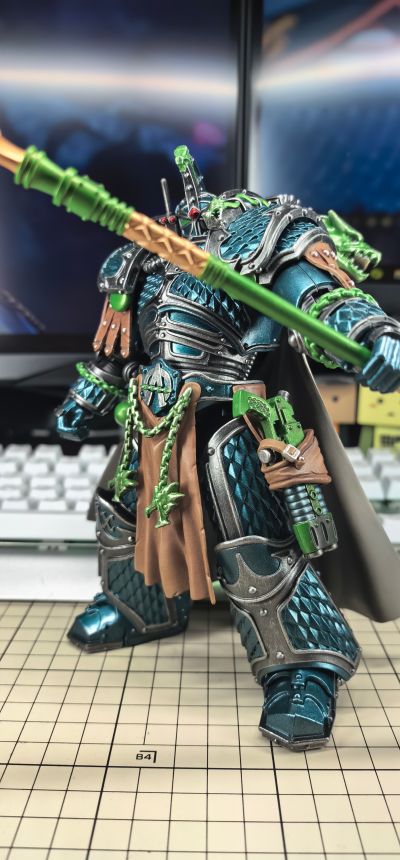 战锤系列 “荷鲁斯之乱” 阿尔法军团 阿尔法瑞斯，第二十军团基因原体