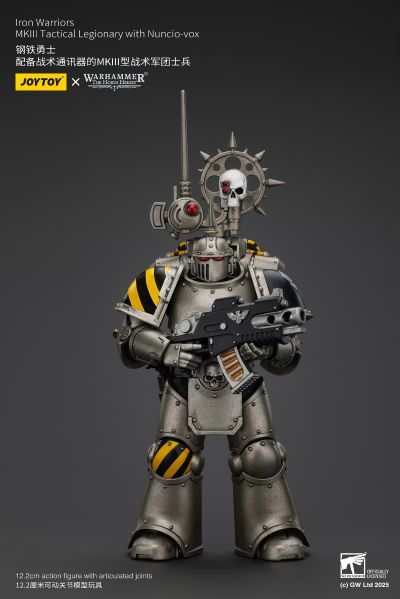 战锤：荷鲁斯之乱 钢铁勇士 配备战术通讯器的MKIII型战术军团士兵