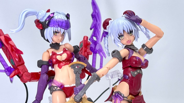 机甲少女 猩红魔鹫 旗袍