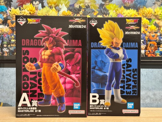 一番赏 龙珠 战斗集锦CROSS A奖 超级赛亚人4 孙悟空 MASTERLISE 孙悟空