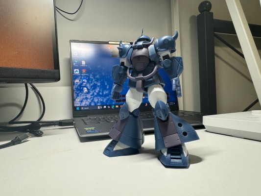 ROBOT魂＜机动战士系列＞ MS-07H 老虎试飞型 查布罗基地样式 剧中版