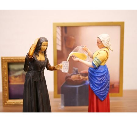 figma#SP-165 桌上美术馆 维米尔著作 倒牛奶的女佣人