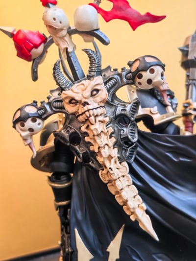 战锤40000 混沌星际战士 黑色军团 装备爆矢枪和动力槌的神选勇士