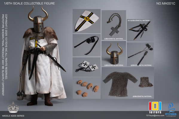 NO.MA001C 中世纪条顿大统领