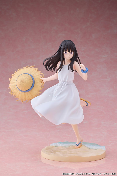 莉可丽丝 井上泷奈 白色连衣裙