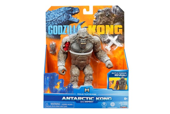 哥斯拉大战金刚：在南极的金刚与鱼鹰