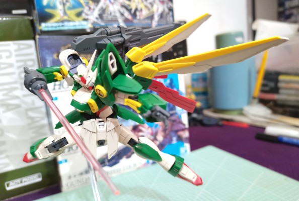 HGBF 1/144 高达创战者 XXXG-01WF凤凰飞翼高达