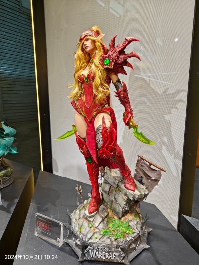 魔兽世界 瓦莉拉 硅胶全身像
