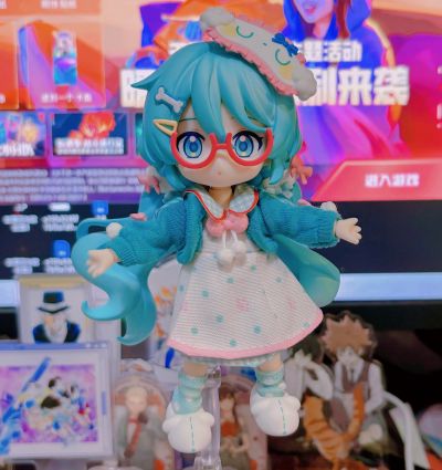 粘土娃 虚拟歌手系列01 初音未来 居家穿搭