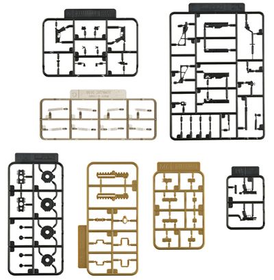 小军械库 LA-MD02 女神装置装备套装 / 冲锋枪