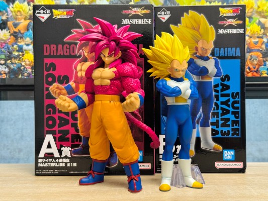 一番赏 龙珠 战斗集锦CROSS B奖 超级赛亚人3贝吉塔 MASTERLISE