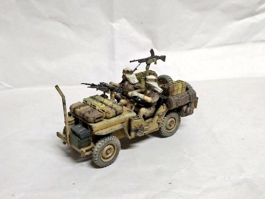 35033 1/35 英国 S.A.S.吉普车