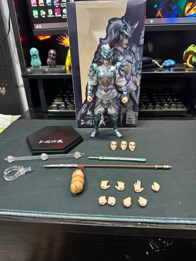 《三国演义》 1/12可动穿衣人偶 “镇东将军”赵云-赵子龙