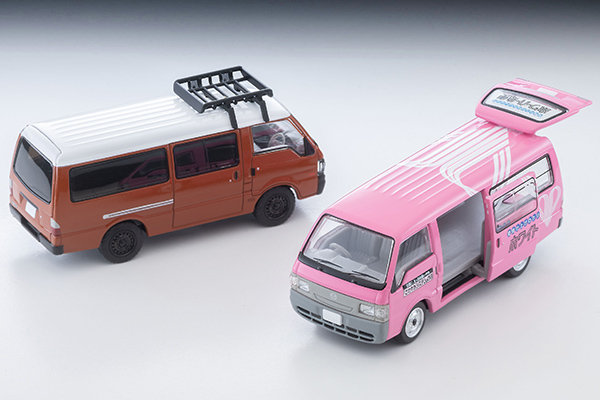 多美卡 限定经典车型 NEO LV-N310d 马自达Bongo Brawny厢式货车定制版（棕色） 含车顶行李架及人偶